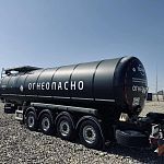Полуприцеп битумовоз BONUM 31м3 Арт: 3995